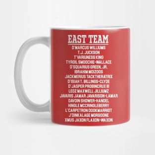 EAST TEAM --- East/West College Football Bowl Mug